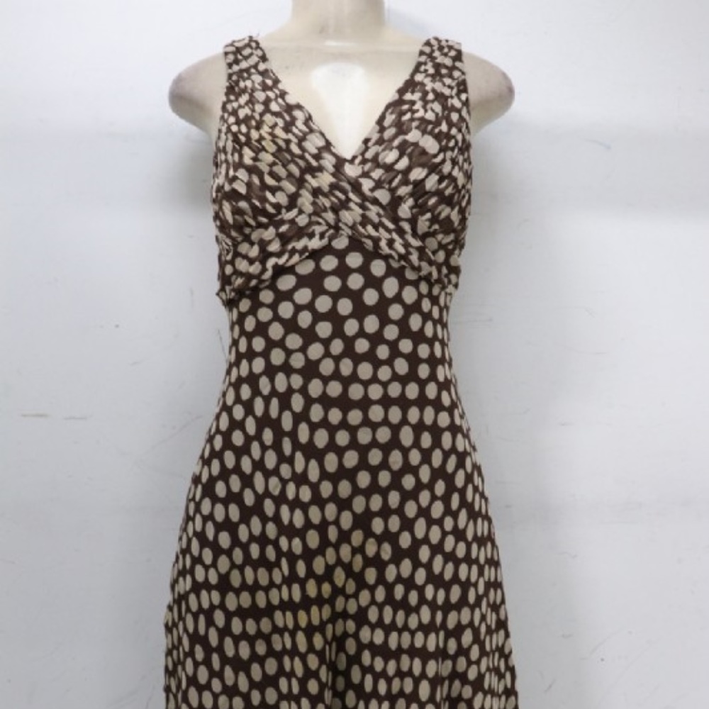 $$$Sale 4 for $20.00 Adrianna Papell Fit & Flare Polka Dot Dress Size 8